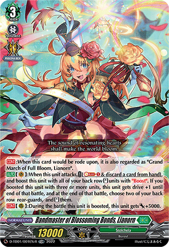 Bandmaster of Blossoming Bonds, Lianorn (Foil) - D-TD01/001EN-R