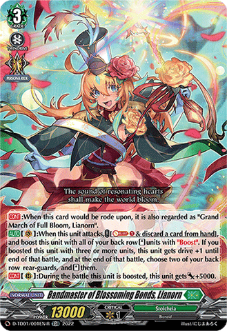 Bandmaster of Blossoming Bonds, Lianorn (Foil) - D-TD01/001EN-R