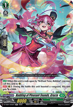 Budding of Pleasant Sounds, Gracia - D-TD01/003EN
