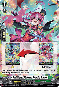 Budding of Pleasant Sounds, Gracia (Tutorial Card) - D-TD01/003EN-T