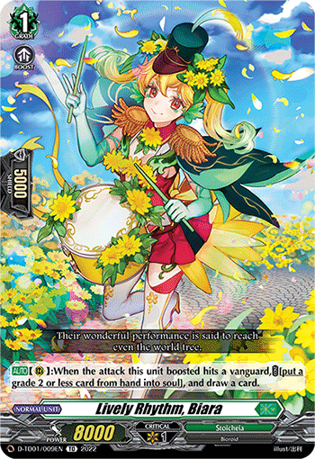 Lively Rhythm, Biara - D-TD01/009EN