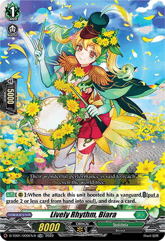 Lively Rhythm, Biara (Foil) - D-TD01/009EN-R