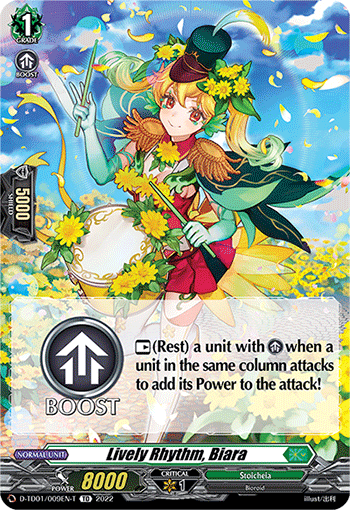 Lively Rhythm, Biara (Tutorial Card) - D-TD01/009EN-T