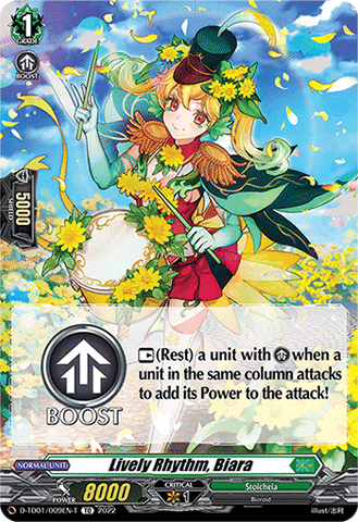 Lively Rhythm, Biara (Tutorial Card) - D-TD01/009EN-T