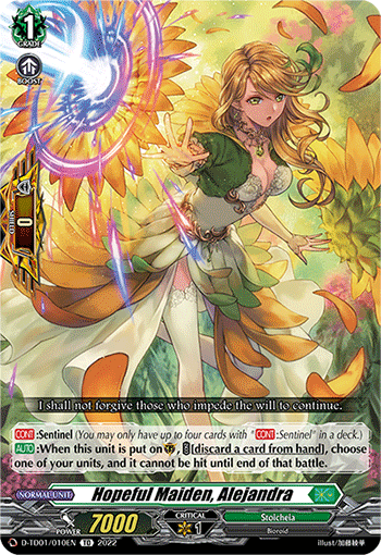Hopeful Maiden, Alejandra - D-TD01/010EN
