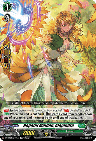 Hopeful Maiden, Alejandra - D-TD01/010EN