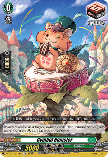 Cymbal Hamster - D-TD01/013EN
