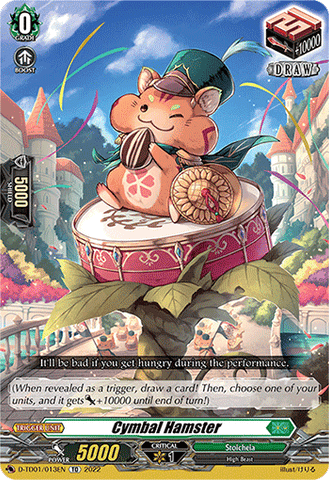 Cymbal Hamster - D-TD01/013EN