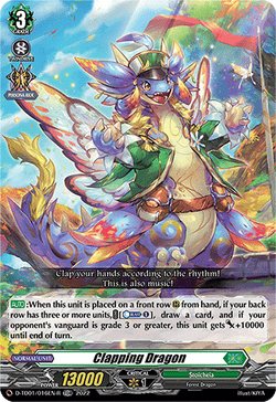 Clapping Dragon (Foil) - D-TD01/016EN-R