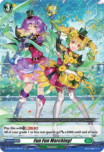 Fun Fun Marching! (Foil) - D-TD01/018EN-R
