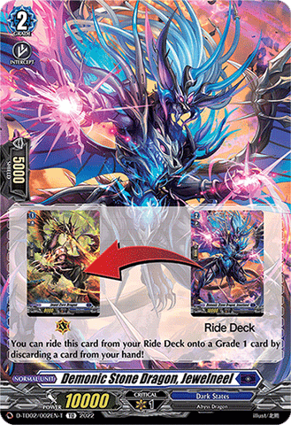 Demonic Stone Dragon, Jewelneel (Tutorial Card) - D-TD02/002EN-T