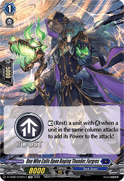 One Who Calls Upon Raging Thunder, Furgres (Tutorial Card) - D-TD02/010EN-T