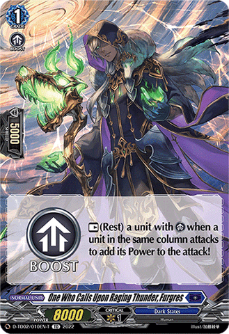 One Who Calls Upon Raging Thunder, Furgres (Tutorial Card) - D-TD02/010EN-T