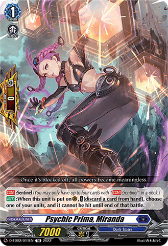 Psychic Prima, Miranda - D-TD02/011EN