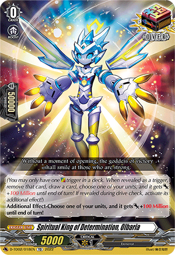 Spiritual King of Determination, Olbaria - D-TD02/018EN