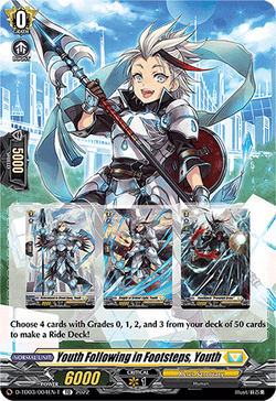 Youth Following in Footsteps, Youth (Tutorial Card) - D-TD03/004EN-T