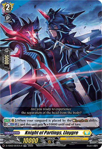 Knight of Partings, Lloygre (Foil) - D-TD03/007EN-R