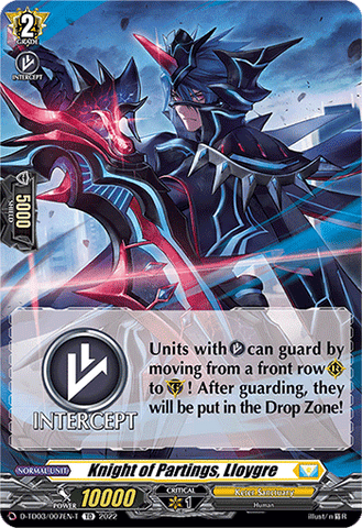 Knight of Partings, Lloygre (Tutorial Card) - D-TD03/007EN-T