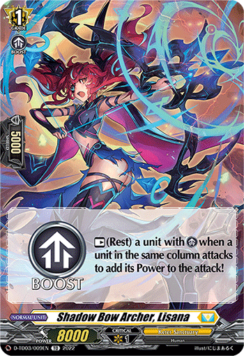 Shadow Bow Archer, Lisana - D-TD03/009EN