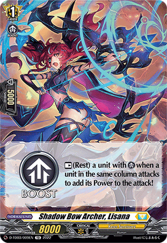 Shadow Bow Archer, Lisana - D-TD03/009EN