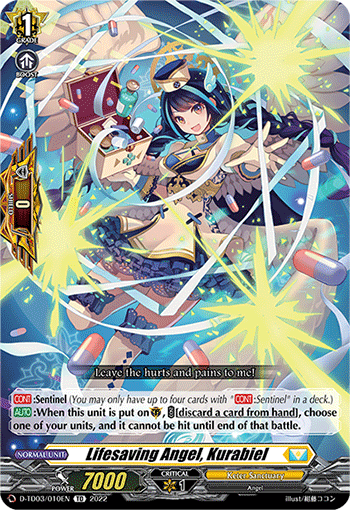 Lifesaving Angel, Kurabiel - D-TD03/010EN