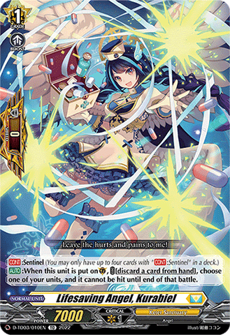 Lifesaving Angel, Kurabiel - D-TD03/010EN