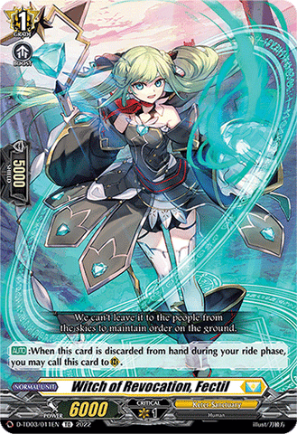 Witch of Revocation, Fectil - D-TD03/011EN