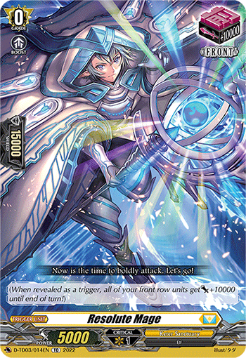 Resolute Mage - D-TD03/014EN