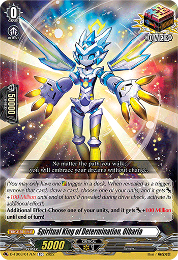 Spiritual King of Determination, Olbaria - D-TD03/017EN