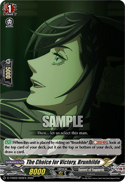 The Choice for Victory, Brunhilde - D-TTD02/003EN