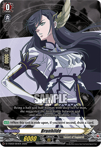 Brunhilde - D-TTD02/004EN