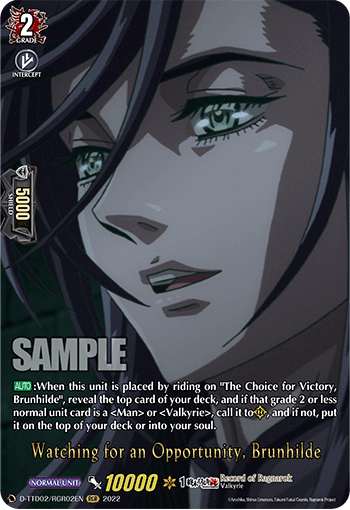 Watching for an Opportunity, Brunhilde (RGR) - D-TTD02/RGR02EN