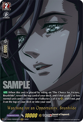 Watching for an Opportunity, Brunhilde (RGR) - D-TTD02/RGR02EN