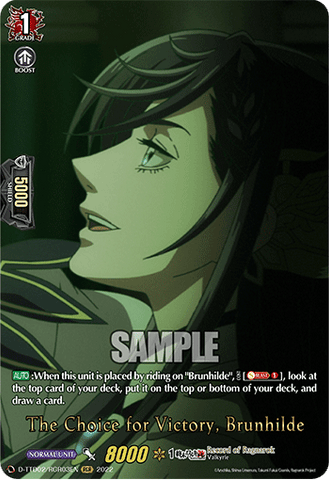 The Choice for Victory, Brunhilde (RGR) - D-TTD02/RGR03EN