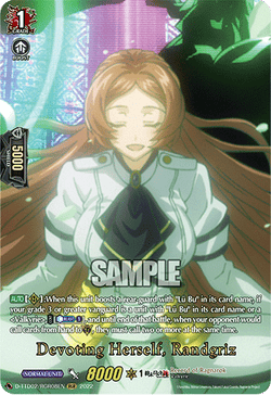 Devoting Herself, Randgriz (RGR) - D-TTD02/RGR08EN
