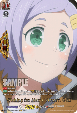 Wishing for Man's Victory, Göll (RGR) - D-TTD02/RGR10EN
