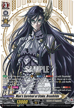 Man's Survival at Stake, Brunhilde (SP) - D-TTD02/SP01EN