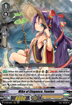 Miko of Elegance, Fumino - D-VS01/013EN