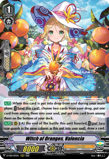 Witch of Oranges, Valencia - D-VS01/017EN