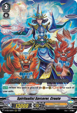Spiritualist Sorcerer, Croute - D-VS01/020EN