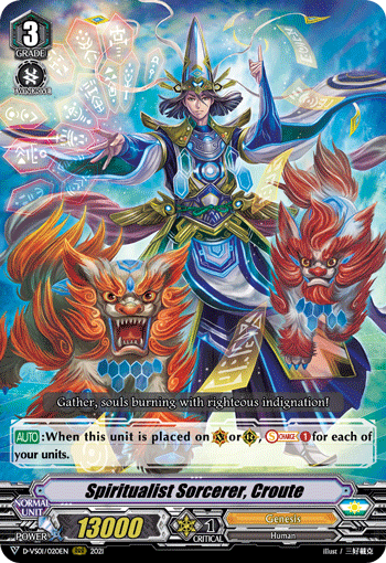Spiritualist Sorcerer, Croute - D-VS01/020EN