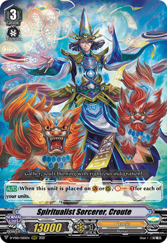 Spiritualist Sorcerer, Croute - D-VS01/020EN
