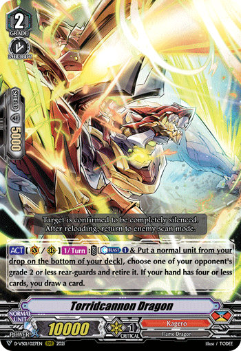 Torridcannon Dragon - D-VS01/027EN