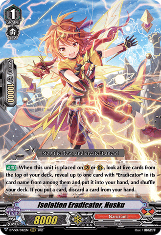 Isolation Eradicator, Nusku - D-VS01/042EN
