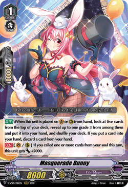 Masquerade Bunny - D-VS01/061EN