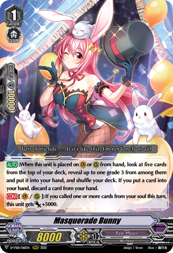Masquerade Bunny - D-VS01/061EN