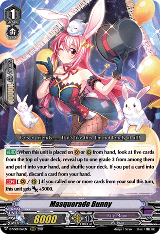 Masquerade Bunny - D-VS01/061EN