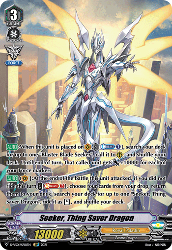 Seeker, Thing Saver Dragon (SP) - D-VS01/SP01EN