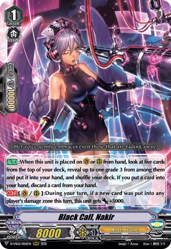 Black Call, Nakir - D-VS02/005EN