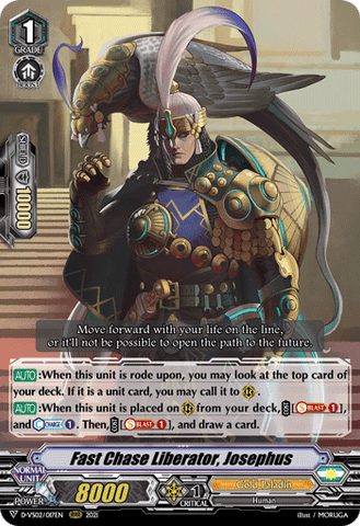 Fast Chase Liberator, Josephus - D-VS02/017EN